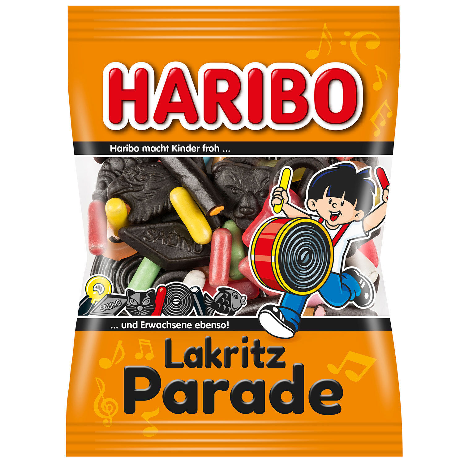 HARIBO Lakritz Parade licorice mix gummy bears 175g SALE 4/2024 FREE SHIPPING - $8.37