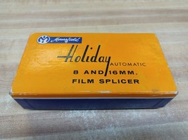 Mansfield Holiday Automatic 8mm and 16mm Film Splicer Cement Instruction... - $376.14 MXN