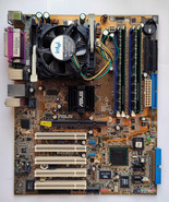 Asus P4C800-E Deluxe Mobo with Pentium 4 3.2GHz HT CPU and 3GB RAM Test ... - $93.14