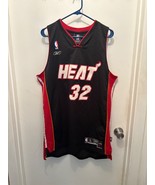 VTG Shaquille O&#39;Neal Miami Heat Reebok Jersey Authentic Black Shaq NBA M... - $47.54 CAD