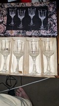 Toscany Classic Set of 4 Brighton Water Goblets 24% Full Lead Crystal 6 oz - £29.59 GBP