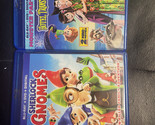 LOT OF 2 :Sherlock Gnomes + HOTEL TRANSYLVANIA 3 (Blu-raY + DVD) NO SLIP... - $5.93