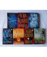 Nora Roberts 7 Hardcover Books Tribute Birthright High Noon Blue Smoke S... - £41.26 GBP