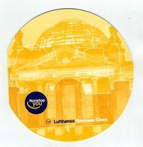 Lufthansa German Airlines Nonstop You Business Class Menu German English... - $21.75
