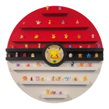 Pokeball Figurine Wall Display - Pokemon Display - Pokemon toy Display - Gifts - $110.00