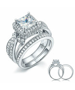Elite Vintage 1.5 CT. Princess Cut Diamond Bridal Engagement Wedding Rin... - £86.57 GBP