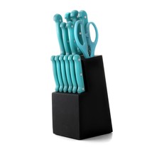 MegaChef 14 Piece Cutlery Set in Teal - £54.82 GBP
