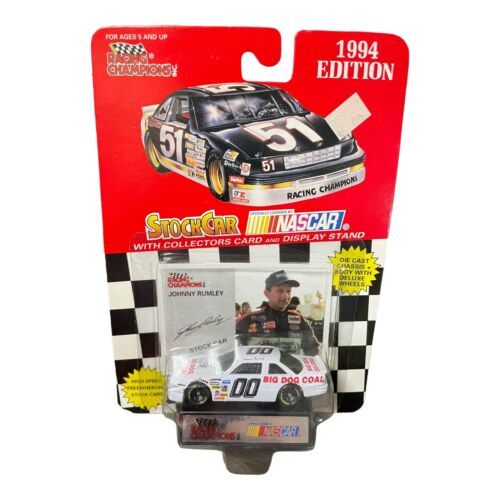 1995 Racing Champions Johnny Rumley #00 Big Dog Coal 1/64 Diecast with Card - $12.99