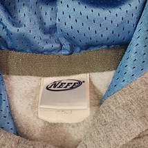 NEFF Carroll Football Bulldog Hoodie Men's Size Medium Gray Pullover Sweatshirt image 3