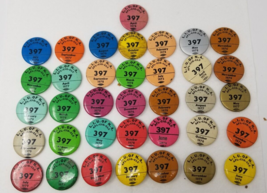 Buttons Laborers&#39; International Union of North America 1970s Set of 36 P... - $23.70