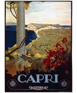 7736.Decoration Poster.Home Room wall interior design.Capri.Italy travel... - £10.49 GBP+