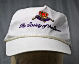 Crown Royal Snapback Rope Hat &quot;The Society Of The Crown&quot; One Size - £9.85 GBP