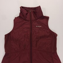 Columbia AK1147 Women's Red Mix It Around II Vest Full Zip Size Large  image 12