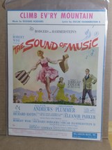 Sheet Music Climb Ev’ry Mountain The Sound of Music by Rodgers and Hammerstein - £7.90 GBP
