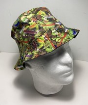Teenage Mutant Ninja Turtles TMNT Nickelodeon Kids Green Bucket Hat - £9.95 GBP