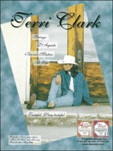 Terri Clark How I Feel 1998 D&#39;Aquisto Acoustic Guitar Strings advertisement - $4.01