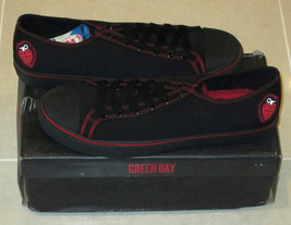 GREEN DAY HEART GRENADE LOW-TOP SHOES/ SNEAKERS 100% VEGAN MADE - £63.20 GBP