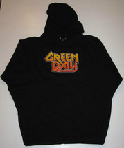 GREEN DAY LOGO HOODED SWEATSHIRT FROM 2001, SIZE LARGE,  PUNK ROCK   - £31.26 GBP