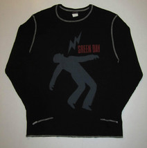 GREEN DAY SHOCKMAN THERMAL LONG SLEEVE T-SHIRT FROM 2004, SIZE X-LARGE, ... - $34.99