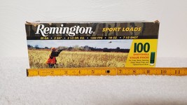 Remington Sport Load 20 Ga 7-1/2 Shot Dove 100 Rounds Value Empty Ammo Box - £19.78 GBP