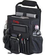 Large Front or Back Seat Car Organizer w/ Laptop Sleeve &amp; Bottle Holders - $58.09