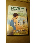 JUST FOR THE SUMMER - CHILDREN&#39;S NOVEL - CHRISTINE McDONNELL - HBDJ 1ST ... - $6.93