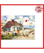 Root Beer Break at Butterfields - 300 Piece Large Jigsaw Puzzle with Poster - $358.41 MXN