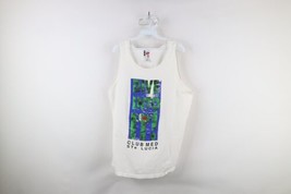 Vtg 90s Streetwear Mens L Spell Out Dive Into It Club Med Tank Top T-Shirt USA - $39.55