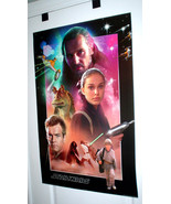 STAR WARS COLLAGE POSTER  22.5 BY 34 INCHES - £15.70 GBP
