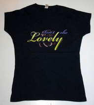 STEVIE WONDER, ISN&#39;T SHE LOVELY, BLUE LADIES T-SHIRT - $59.99