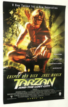 TARZAN AND THE LOST CITY ORIGINAL ONE SHEET POSTER DOUBLE SIDED, CASPER ... - $29.99