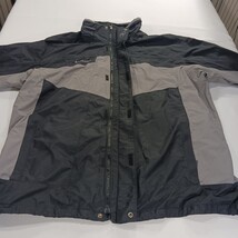 Columbia WT7035 Omni-Tech Mens Black/Gray Jacket Interchange Full Zip Jacket 3XT image 15