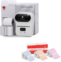 Phomemo Label Maker Machine- M110S Updated Bluetooth Label Printer For, White. - £85.49 GBP