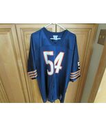 REEBOCK AUTHENTIC REPLICA CHICAGO BEARS JERSEY 2XL ADULT #54 URLACHER - $273.08 MXN