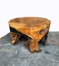 FREE SHIPPING  25” Amazing Coffee Table Teak Root wood, One-of-a-kind - £917.44 GBP