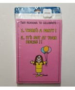 Vtg Cathy Guisewite Party Invitations 8 Cards Envelopes NIP New Old Stock - $12.19