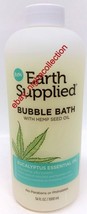 2 Bottles XEarthSupplied Bubble Bath w/ Hemp Seed Oil &amp; Eucalyptus Essential Oil - £23.73 GBP