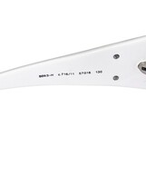 Chanel 5083-H White Sunglasses CC Logo Mother of Pearl Italy Vintage image 6