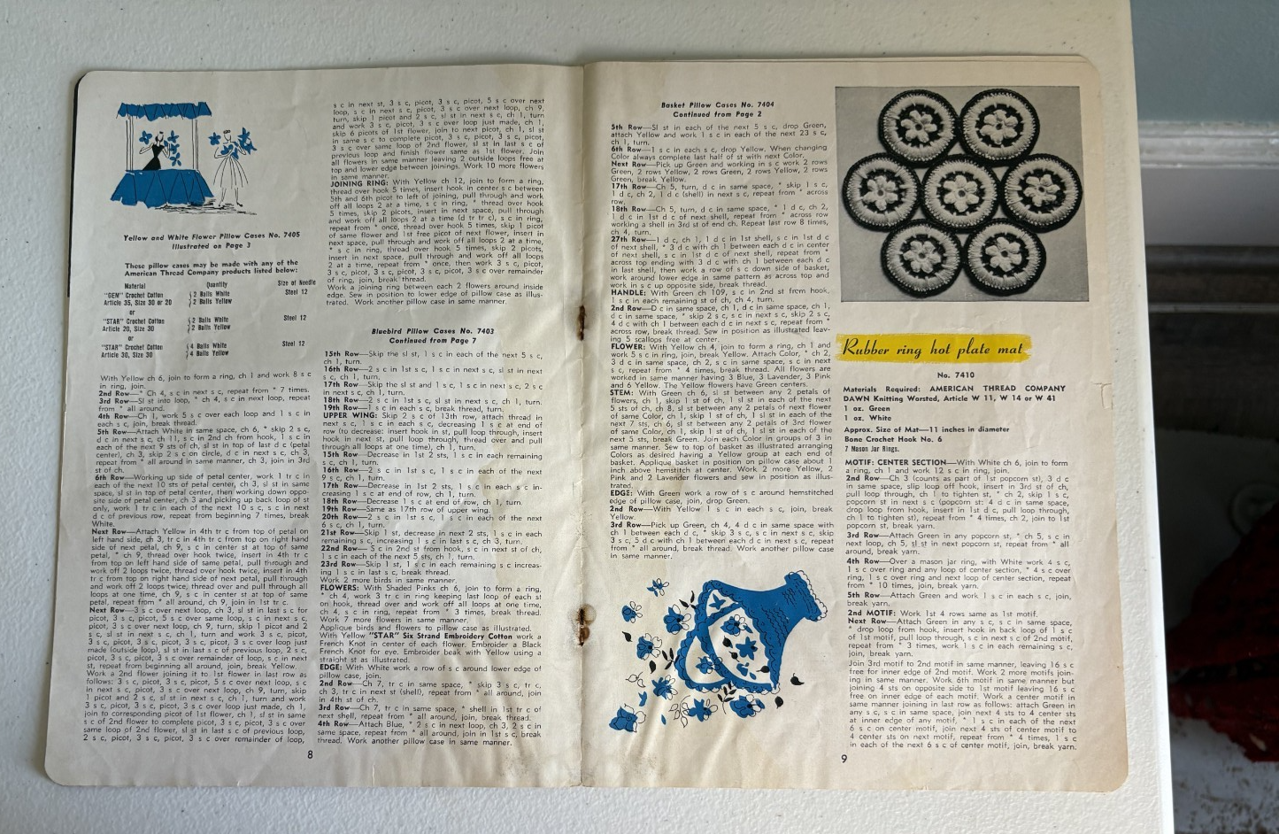 Star Book No. 267 Fair & Bazaar Suggestions 1950 American Thread Company 15 Pgs Item image 3