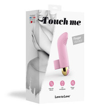 Love to Love Touch Me Rechargeable Silicone Finger Vibrator Pink - £28.27 GBP