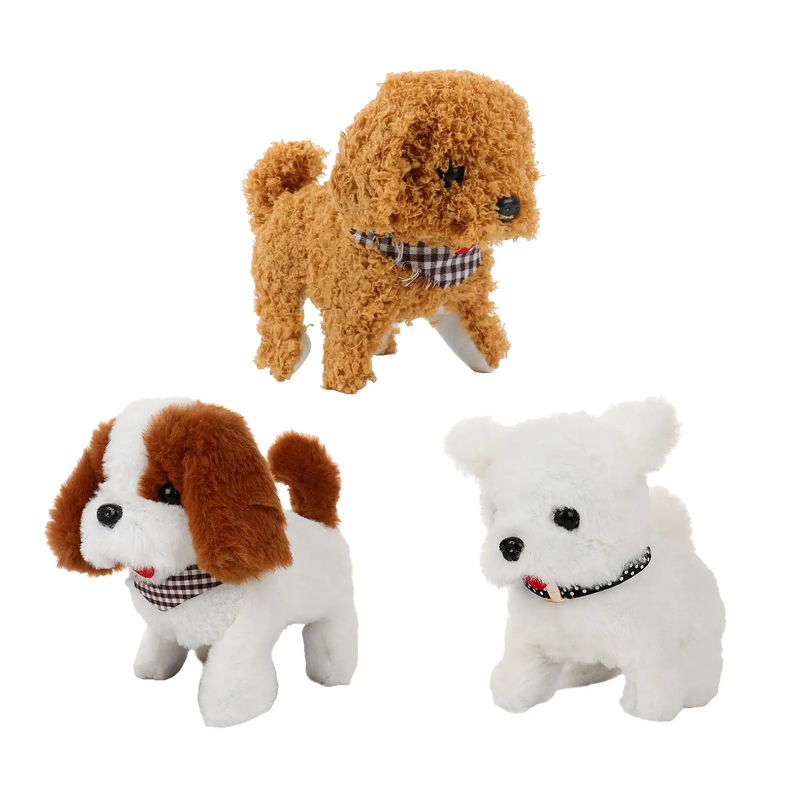 Electronic Interactive Plush Dog Animated Novelty for Holiday Birthday Gift - £10.02 GBP+