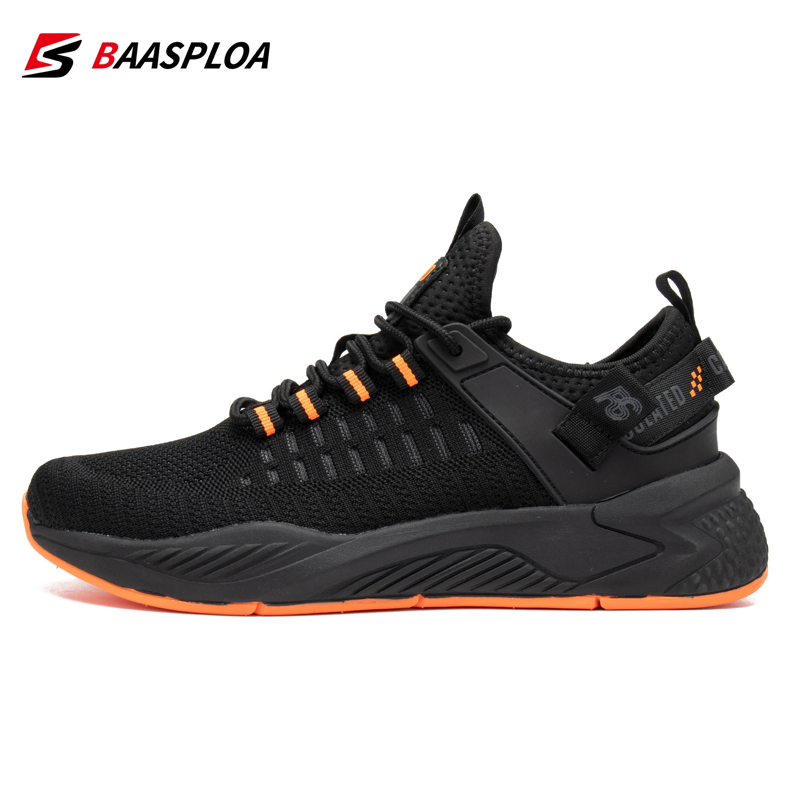 Men Running Shoes Non-slip Shock Absorption Sneaker Lightweight Tennis S... - £43.97 GBP