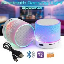 Wireless Blutetooth LED Speaker Dance Speaker Brand New Fast Free Shipping  - $12.89