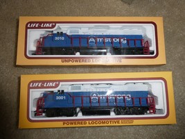 Vintage Life Like HO Scale Armstrong GP38 Locomotive and Dummy Loco NIB ... - $108.90