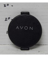 Avon Makeup Compact black Round - $9.85
