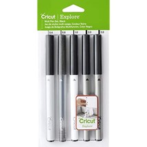 Cricut Black Pen Set, Multicolor 5 Count - £12.90 GBP