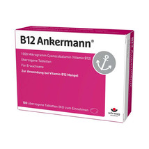 B12 Ankermann coated tablets 100 pcs - $105.00