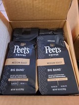 8 Peet&#39;s  Big Bang, Medium Roast Ground Coffee, 10.5 oz (PT35) - £53.43 GBP