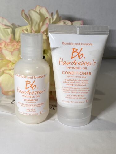 Bumble Bb. Invisible Oil Hairdresser's Shampoo & Conditioner Set 2oz Each FreeSh - $13.81