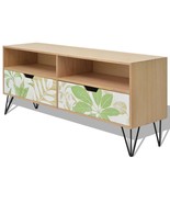 vidaXL Brown MDF TV Cabinet with Shelves &amp; Storage for Large TVs - $2,873.32 MXN